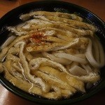 関西風手打うどん いらっしゃい - うどんのコシが凄ぃ。美味しい出汁です。