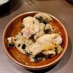 Merouya Den - 鶏肉とレンコンの高菜炒め