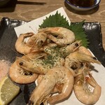 食道楽とさか - 240305火　大分　食道楽とさか　シラサエビさっと揚げ780円＋税