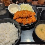 松のや - ささみかつ定食690円