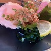 ほっこりダイニング田なか - 本日のお魚(カンパチ)でなめろう