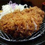 とんかつ 檍 - 上ロースかつ定食(200㌘) … 1,600円