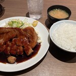 大阪トンテキ - トンテキ定食200g