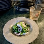 Sta. - ヤリイカと菜の花のマリネ