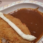 ALPS - 麻婆豆腐カレー＋白身魚フライ