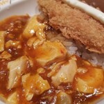 ALPS - 麻婆豆腐カレー＋白身魚フライ