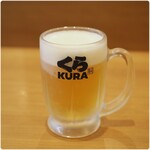 Muten Kurazushi - 生ビール 690円確かくらい