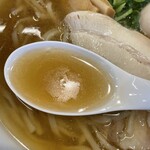 Ramen Teuchi Hosono - 「煮干しらーめん」のスープアップ