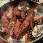 ホルモン 長岡 - ロース2人前