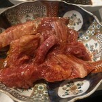 ホルモン 長岡 - バラ2人前