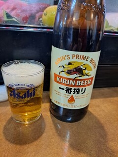 安兵衛 - 先ずはビールを。