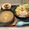 札幌海老麺舎 - 濃厚豚骨伊勢海老つけ麺、〆丼
