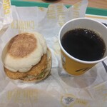 McDonald's - チキンマフィンと珈琲のコンビ 250円税込