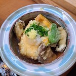 Tokusan - 徳島は椎茸も良い。それと地元の豆腐屋さんの「揚げ出し」。