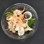 力八精肉店 - 豚しゃぶサラダ