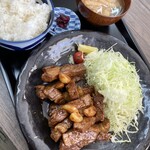 Hanamaru Kafe - トンテキ的定食