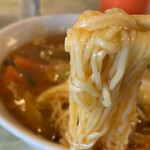 マルカンビル大食堂 - 細麺