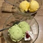 Yakiniku Bonzu - ピスタチオアイスが美味すぎ
