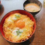 加瀬政 - 【2023年09月】鴨丼＠1,650円、提供時。