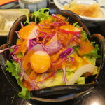 銀座 天一 - サラダ