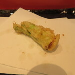 銀座 天一 - タラの芽