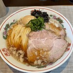 らぁめん 生姜は文化。 - 背脂煮干しらぁめん