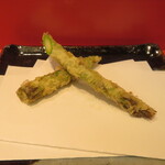 銀座 天一 - アスパラガス