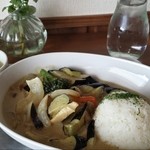 クロバデール - グリーンカレー800円