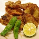 天神前 兜魚 - とらふぐのから揚げ
