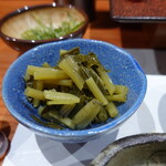 鮨匠 のむら - わさび菜