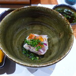 鮨匠 のむら - 歯がつお、３日間寝かし