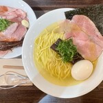 むかん 初台 - 名古屋コーチン塩・味玉