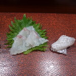 鮨匠 のむら - １日泳がせの神経〆、昆布〆の鯛