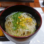 鮨匠 のむら - 素麺