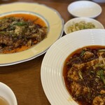 Tenhou - 麻婆豆腐と回鍋肉は定番