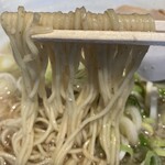 こってりらーめん せきやけ - 麺