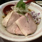 金町製麺 - 特製煮干しまぜそば