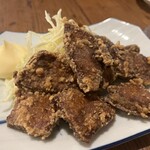金町製麺 - 豚レバーの竜田揚げ　450円
