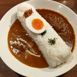 天馬咖喱 - ビーフ&海老カレー　ライス大盛り　1050円