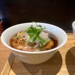 らぁ麺や 嶋 - 特上つけ麺（醤油）麺大盛