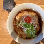 らぁ麺や 嶋 - 特上つけ麺（醤油）麺大盛