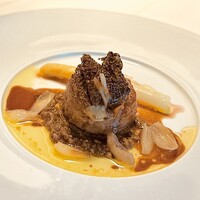 ポンテ ベッキオ - ❺熊本産赤牛のロトリーニの炭火焼き