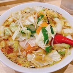 どうとんぼり神座 - 野菜たっぷりラーメン