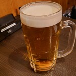 Izakaya Modyoi Yuugengaisha - 生ビール（大）　439円