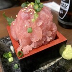 Nakaochi Hyakuenno Izakaya Maguronchi - がち盛り中落ち　100円