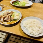 ミナレット - しょうが焼きセット