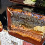 うなぎの一福堂 - 竹（3/4尾）＋肝吸い変更＋鰻肝串焼き
2400円＋100円＋300円