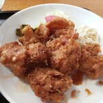 柳屋食堂 - 鳥天ぷら