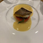 BISTRONOMIE TKM - 天然真鯛のポワレとトマトのティアンノイリー酒ソース