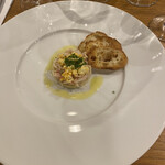 BISTRONOMIE TKM - 越前蟹と蟹味噌のフランミモザ